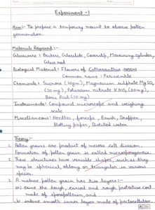 Biology Practical File Archives Shop Handwritten Notes Shn