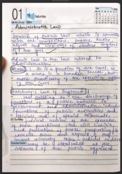 Administrative Law Notes – LLB Handwritten Notes PDF – Shop Handwritten ...