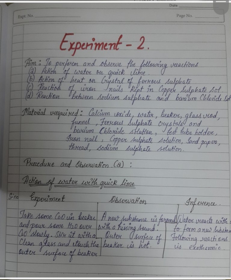 formal experiment grade 10 term 2