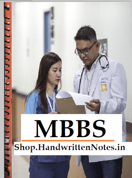 MBBS Class Notes