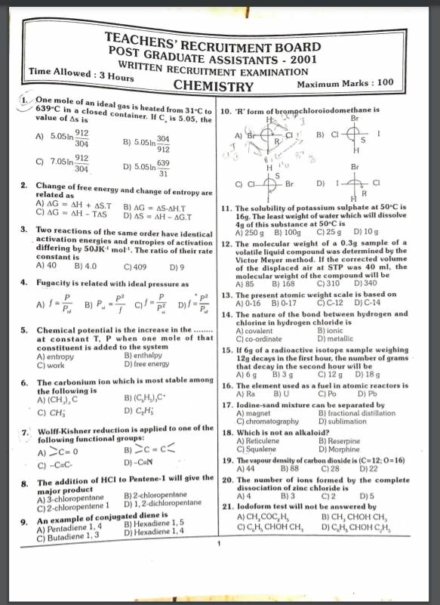 PG TRB PREVIOUS YEARS QUESTION PAPERS PDF DOWNLOAD