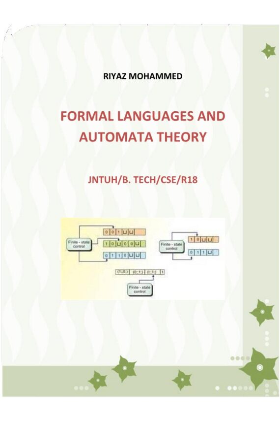 Formal Languages & Automata Theory Handwritten Notes for Computer Science & Engineering by Riyaz Mohammed