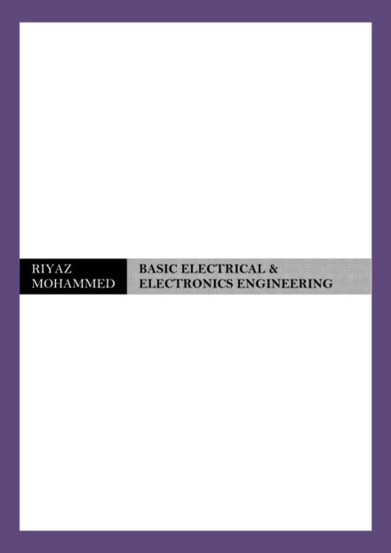 Basic Electrical and Electronics Engineering Notes for Engineering by Riyaz Mohammed