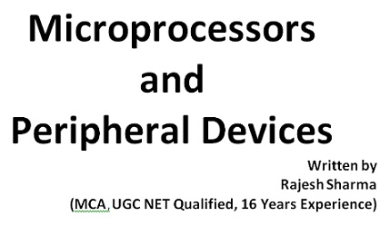 Computer Microprocessors and Peripheral Devices eBook Notes PDF