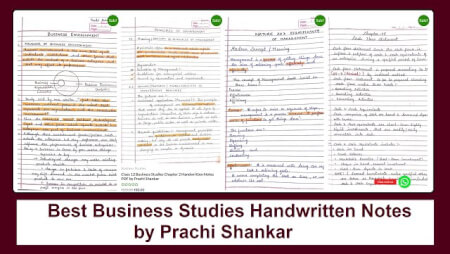 Business Studies Notes PDF