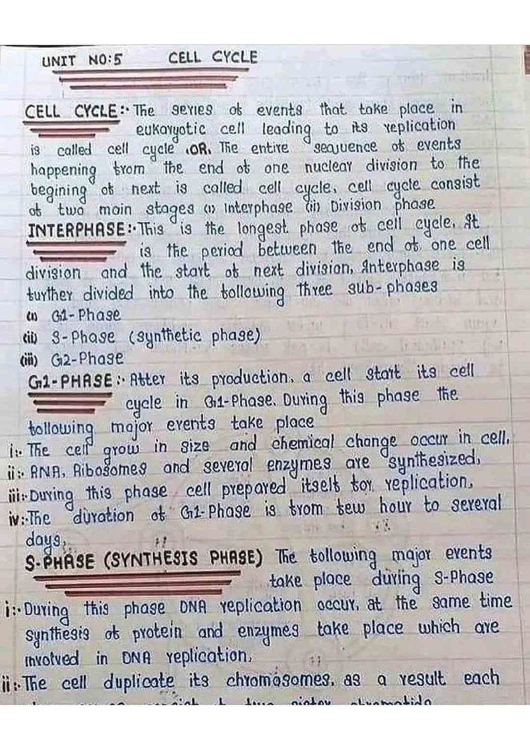 cell division essay titles