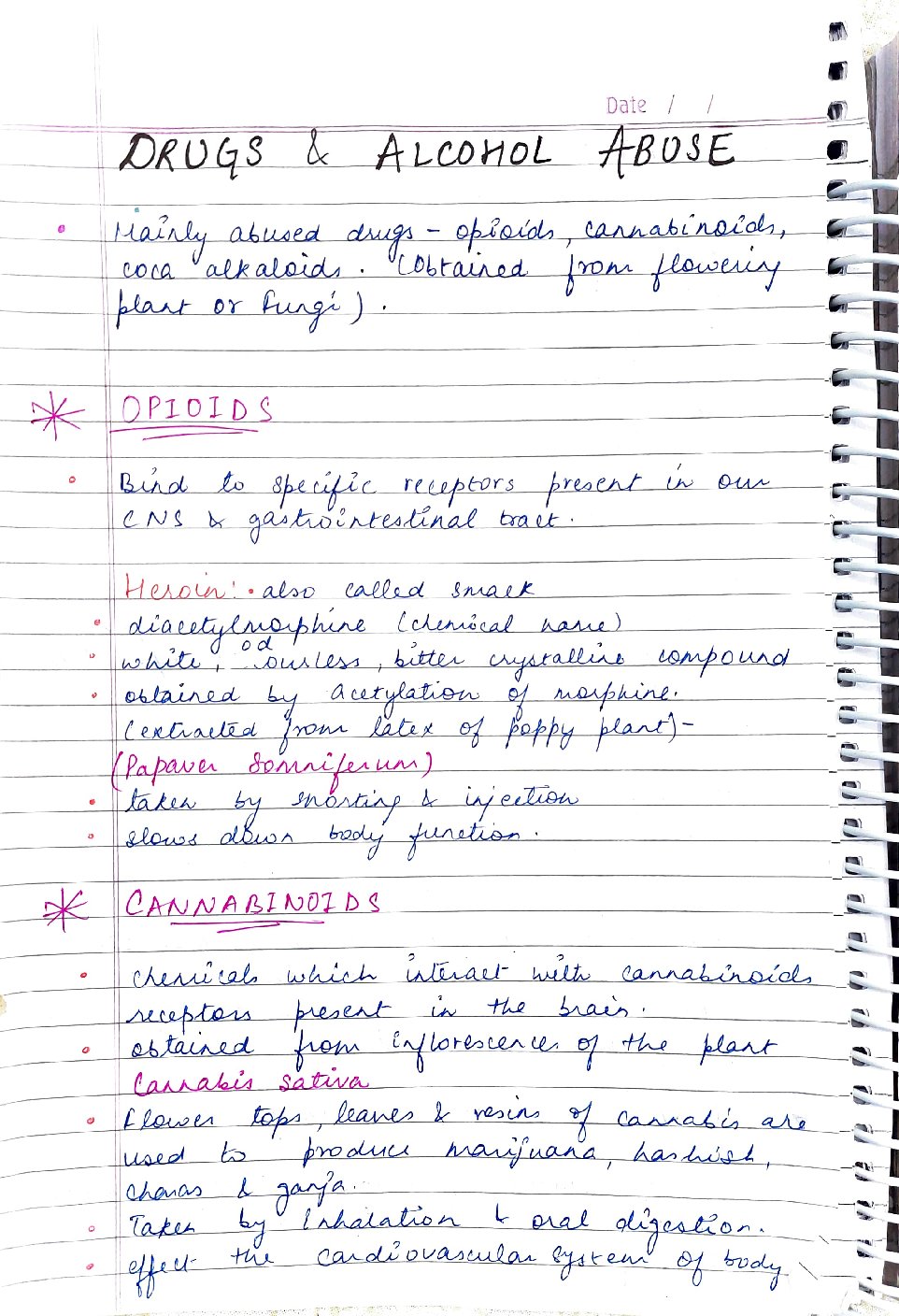 case study questions class 12 biology human health and disease