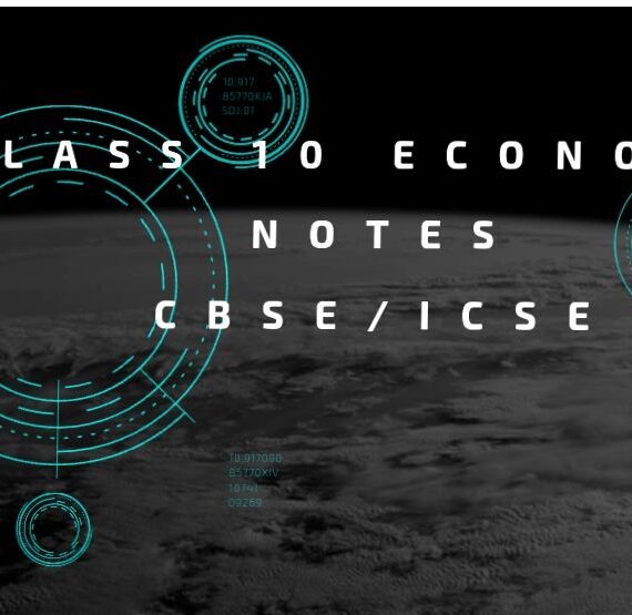 CLASS 10 Ch 3 Money and Credit CBSE/ICSE BOARD NOTES