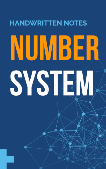 Number System Handwritten Notes PDF Notes