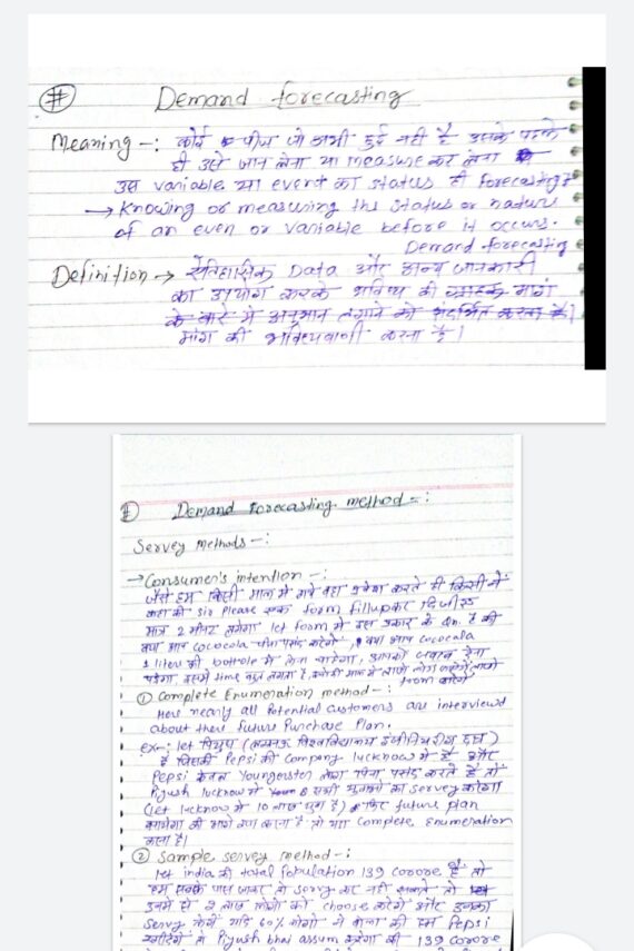 Engineering economics Handwritten Notes PDF