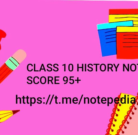 Class 10 history Notes Chapter - Age of Industrialization Handwritten Notes PDF