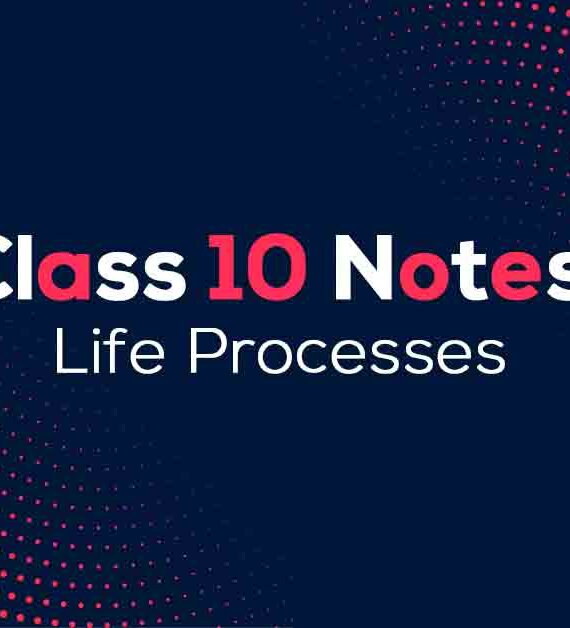 Class 10 Science Chapter 6 notes PDF Download