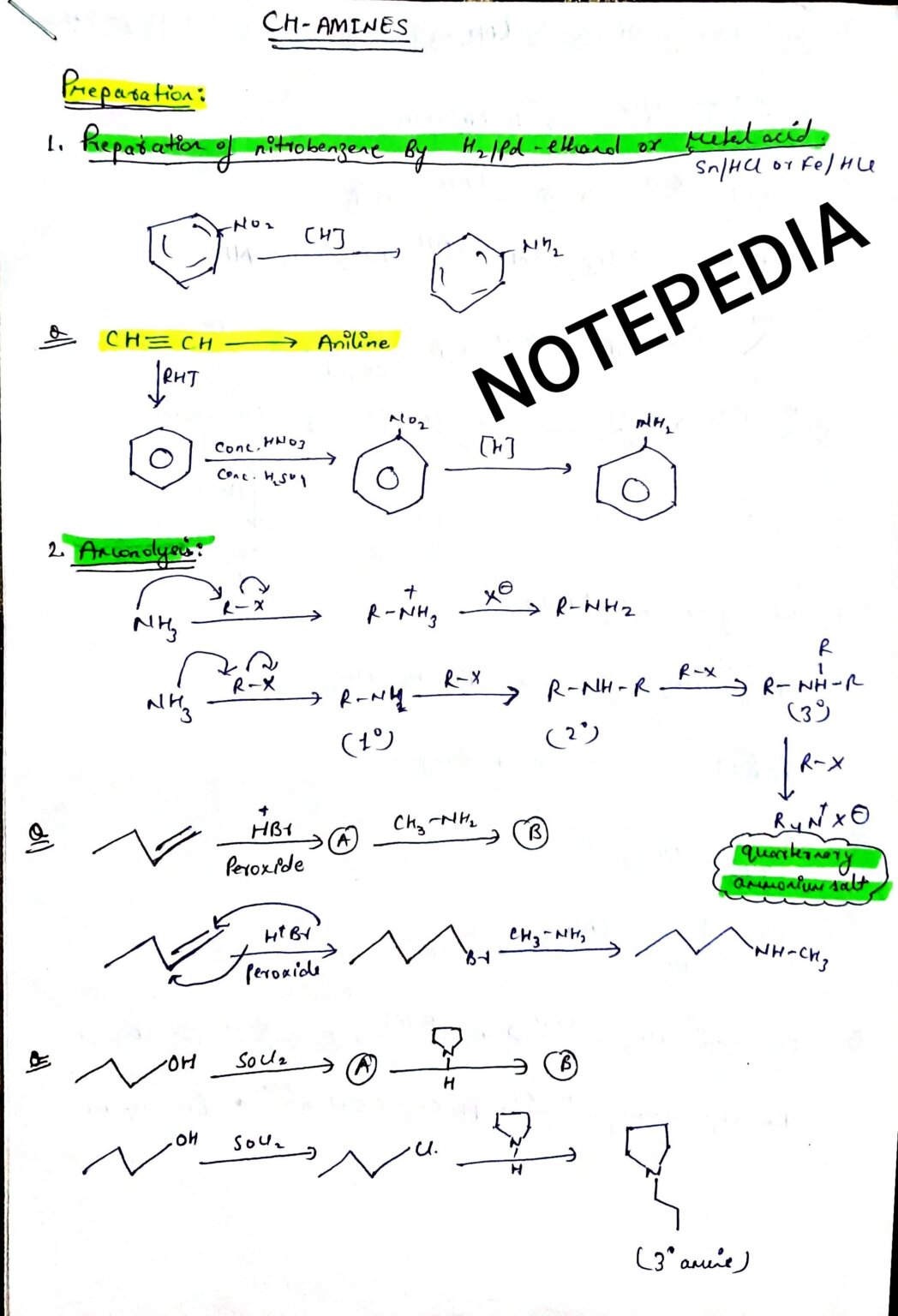 Class 12 Cbse Board Chemistry Handwritten Notes Shn Notes Shop Handwritten Notes Shn