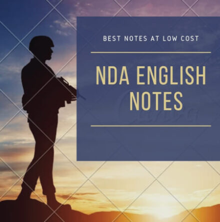 NDA / SSC English Grammar Complete Handwritten Notes PDF Download