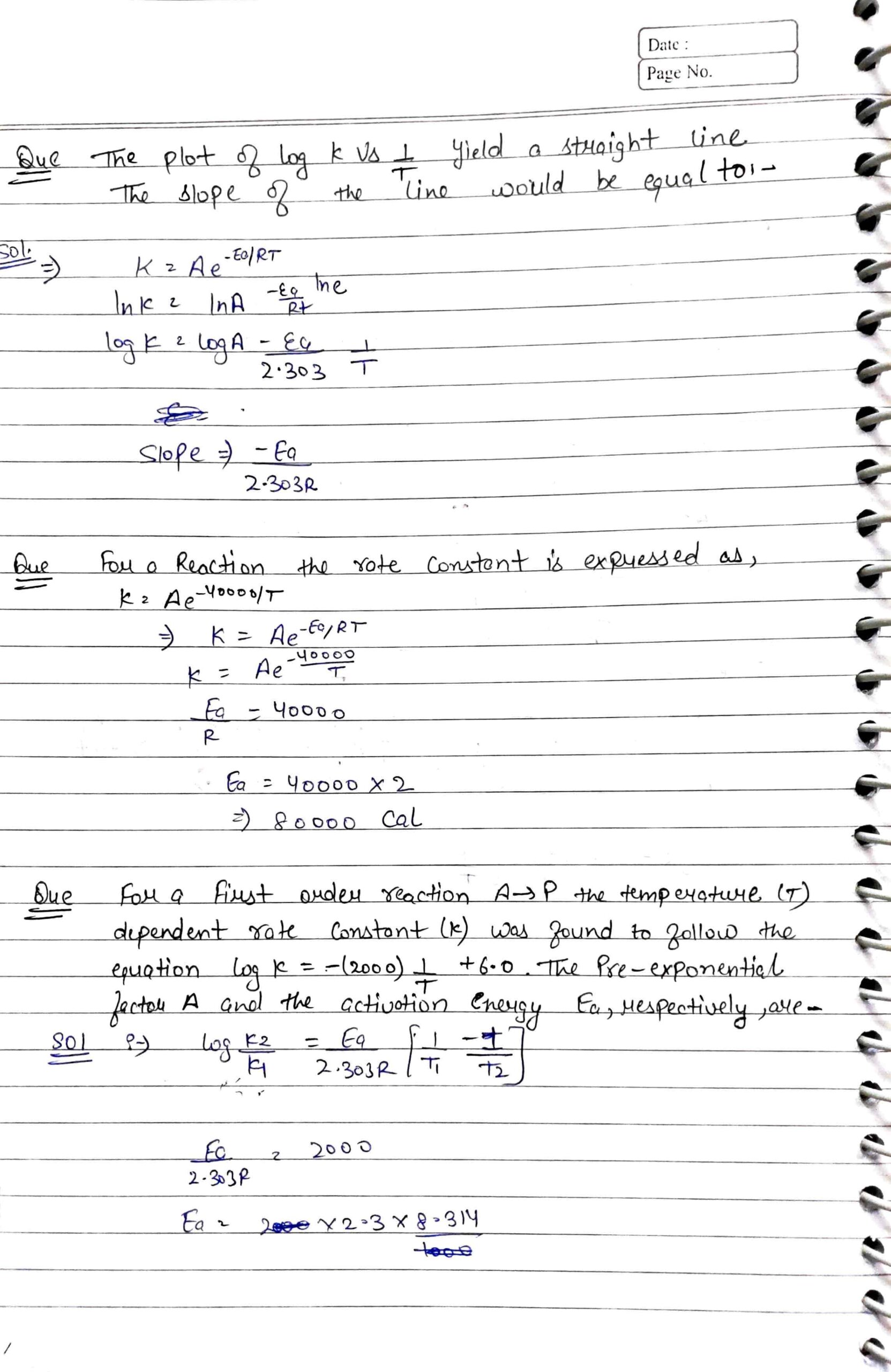 Chapter 4 Chemical Kinetics Class 12 Chemistry Notes For Cbse Board And Neet Or Jee Shn Notes 0634