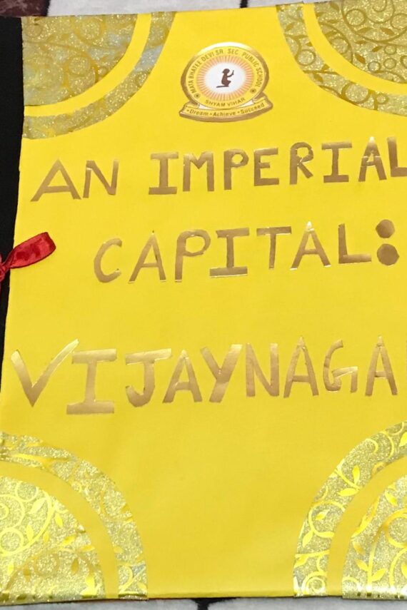 Vijaynagar Empire Project File Class 12 Handwritten notes