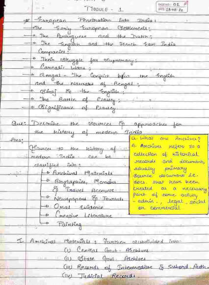 sources-of-modern-indian-history-shop-handwritten-notes-shn