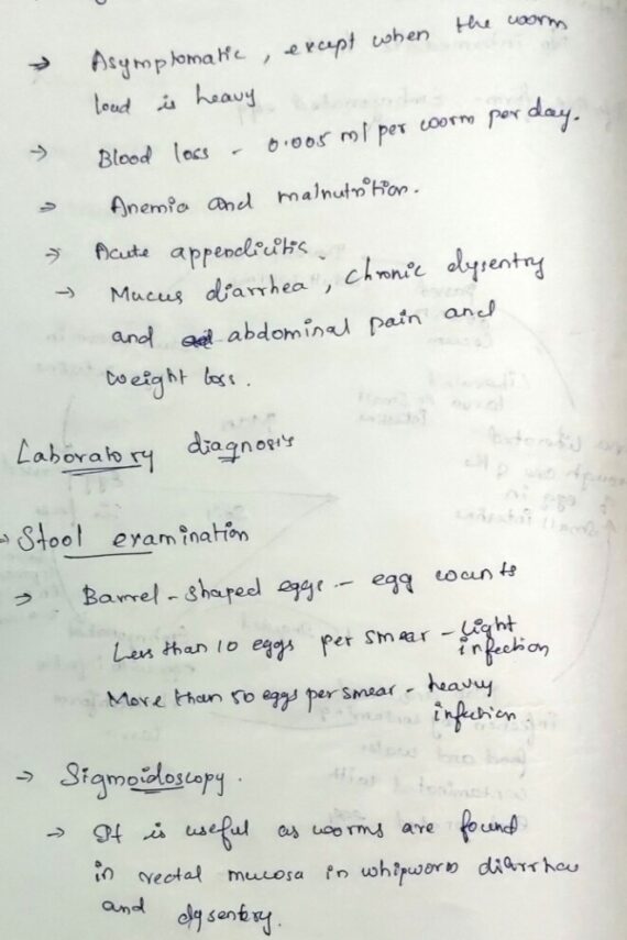 Parasitology Notes PDF for MBBS