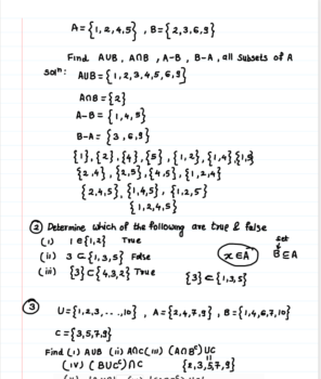 Discrete Mathematics- Set Theory, Relation And Function. – Shop ...