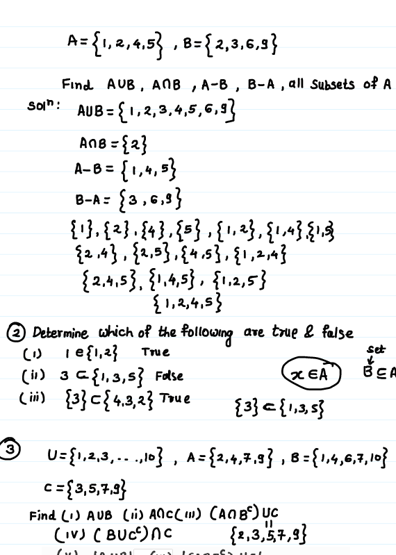 Discrete Mathematics- Set Theory, Relation And Function. – Shop ...