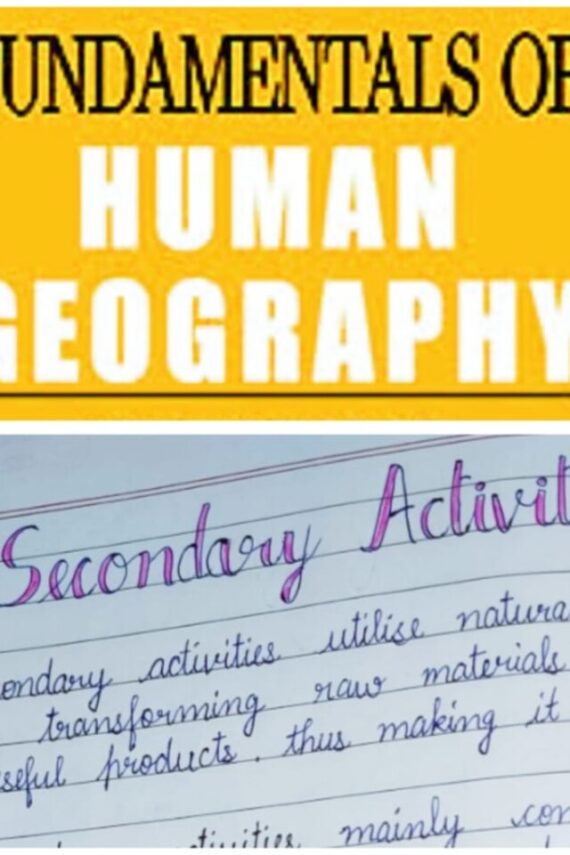 Geography notes CLASS 12 CH-6 Notes PDF