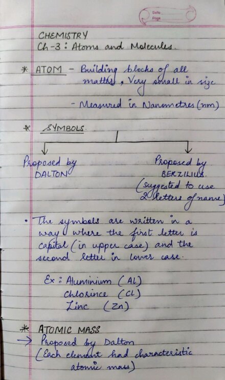 chemistry assignment class 9 pdf