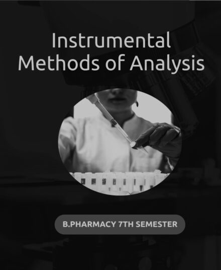 Instrumental Methods of Analysis Mod2 (IR Spectroscopy) notes