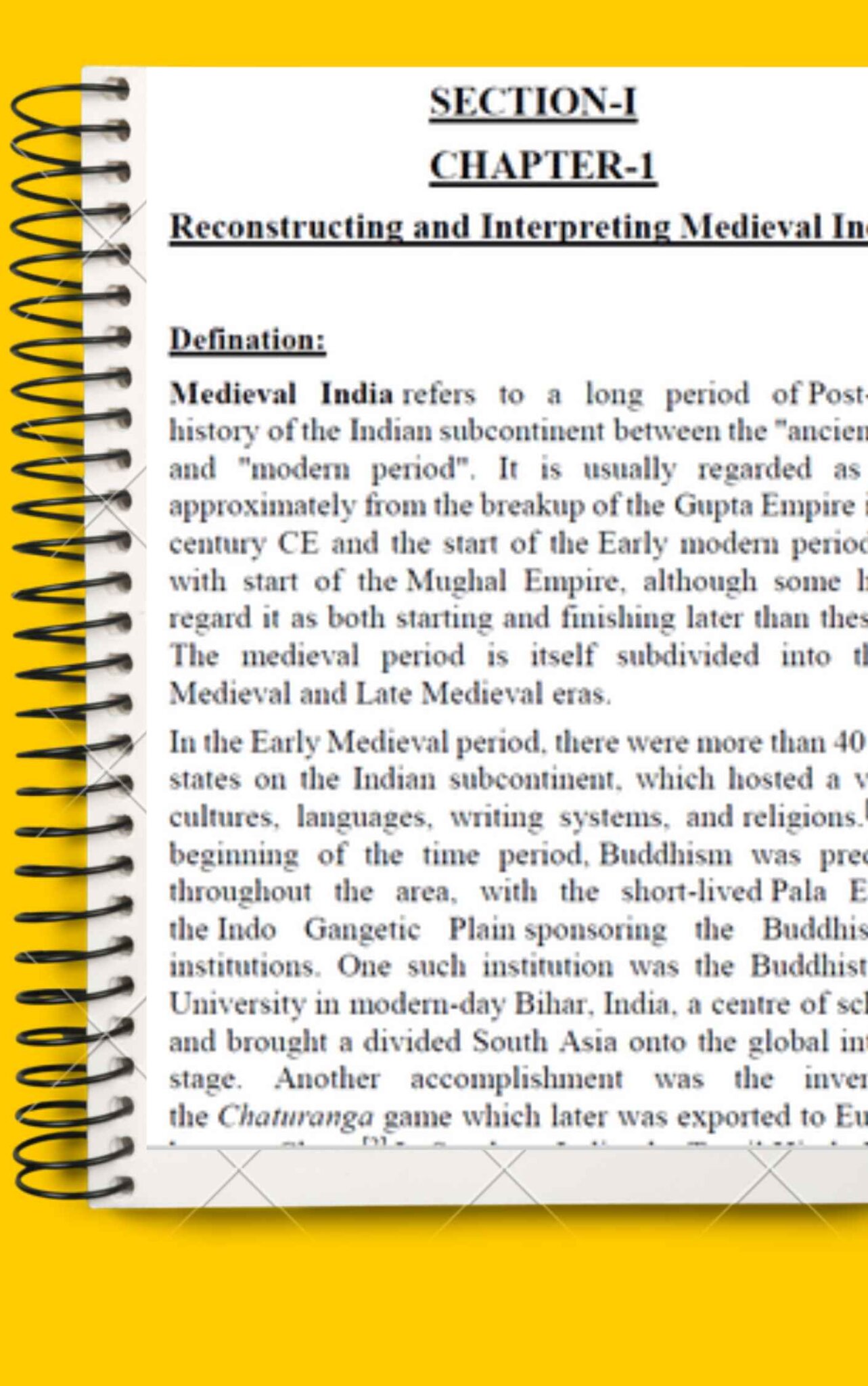 History Notes For BA 3rd Semester In English – Maharshi Dayanand ...