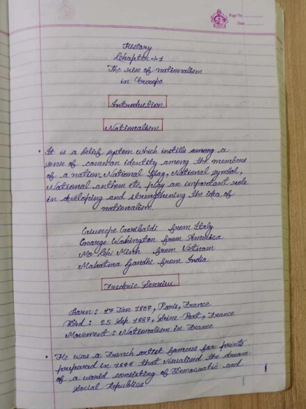 the-rise-of-nationalism-in-europe-ncert-cbse-handwritten-notes-in