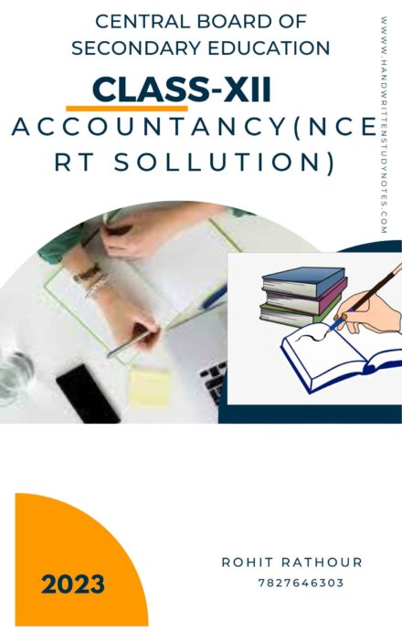 class-12th accountancy notes